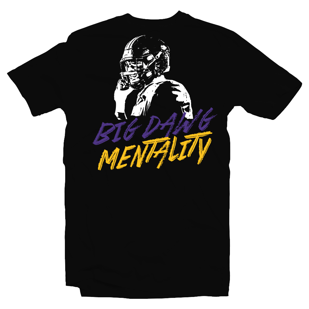 Big Dawg Mentality Purple Men Shirt