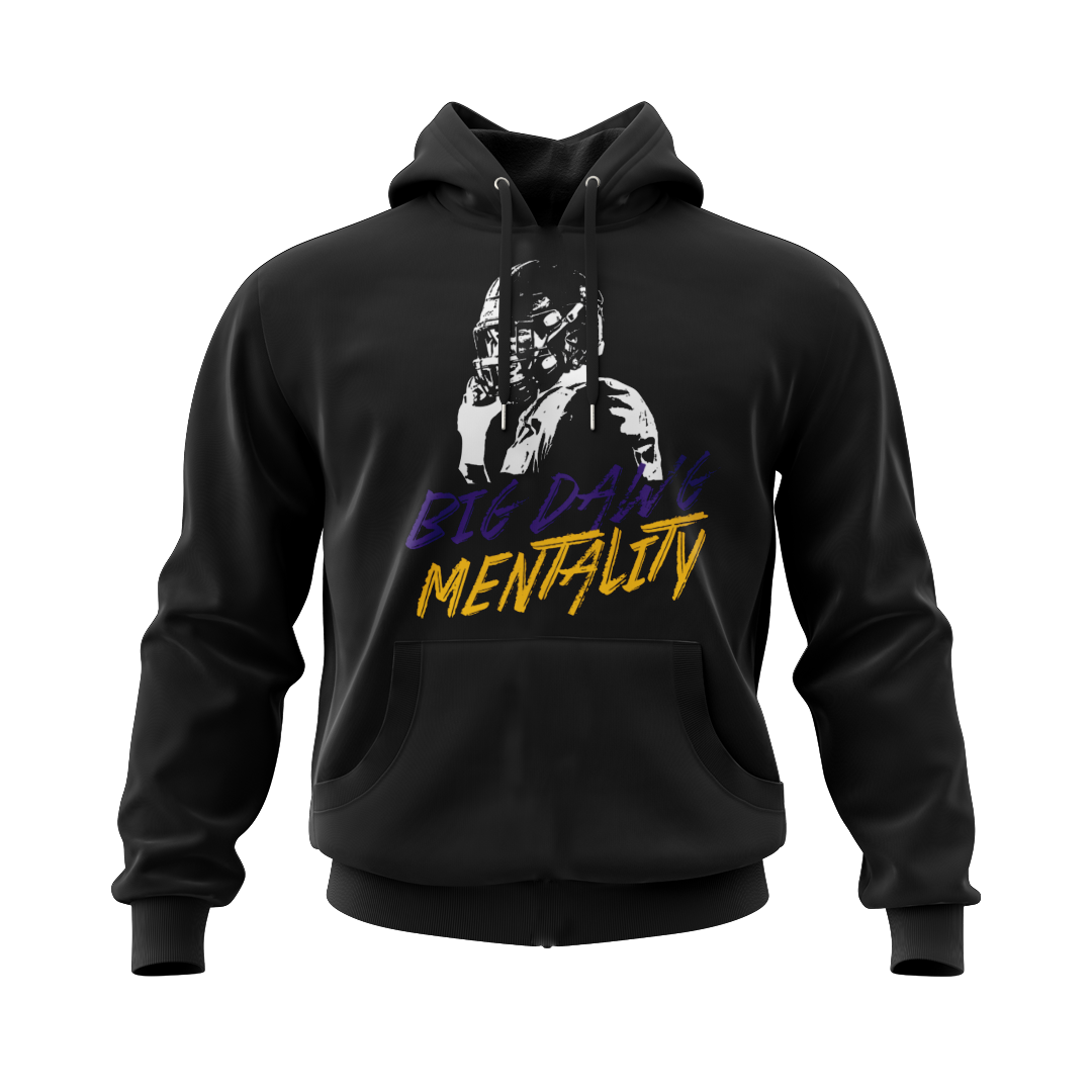 Big Dawg Mentality Purple Hoodie