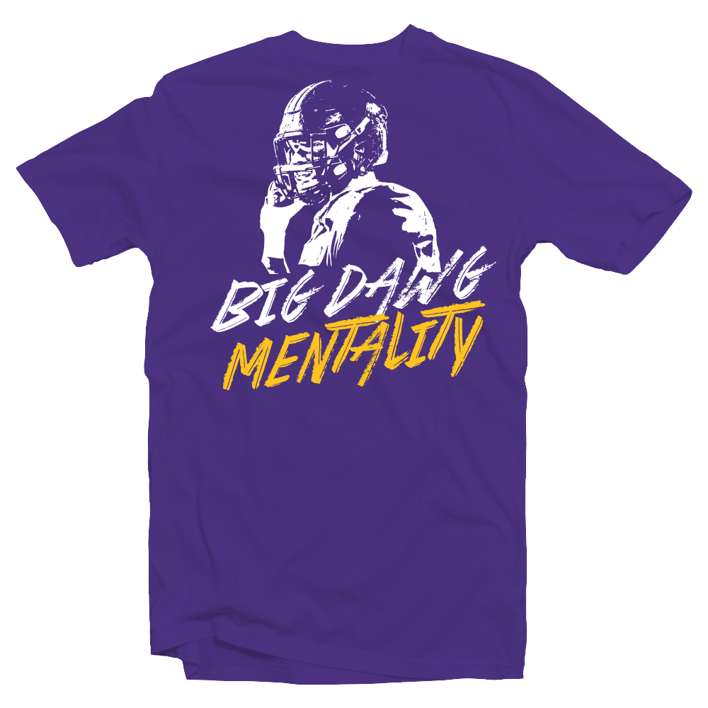 Big Dawg Mentality Purple Men Shirt