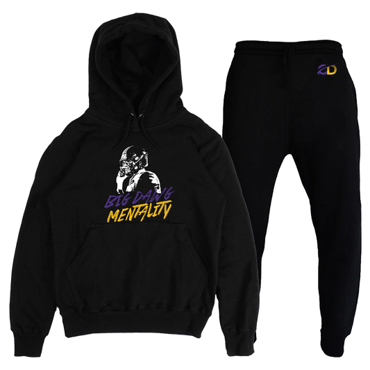 Big Dawg Mentality Purple Sweatsuit