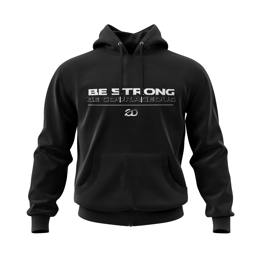 Be Strong, Be Courageous Purple Hoodie