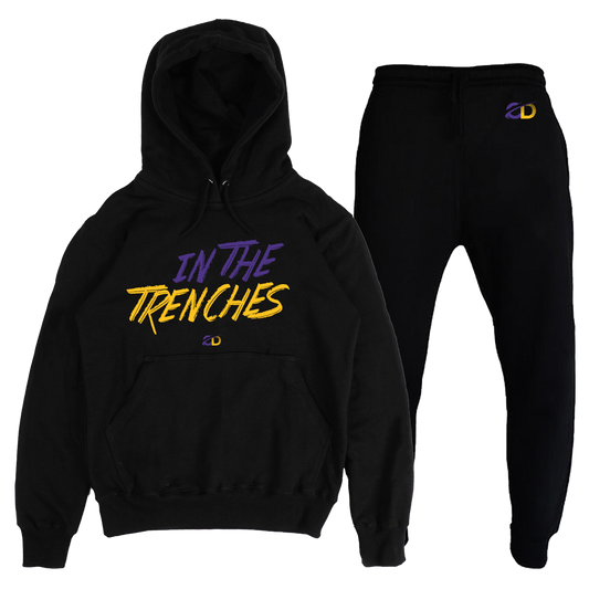 In the Trenches Purple Sweatsuit