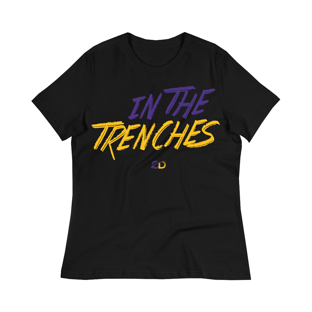 In the Trenches Purple Women Shirt