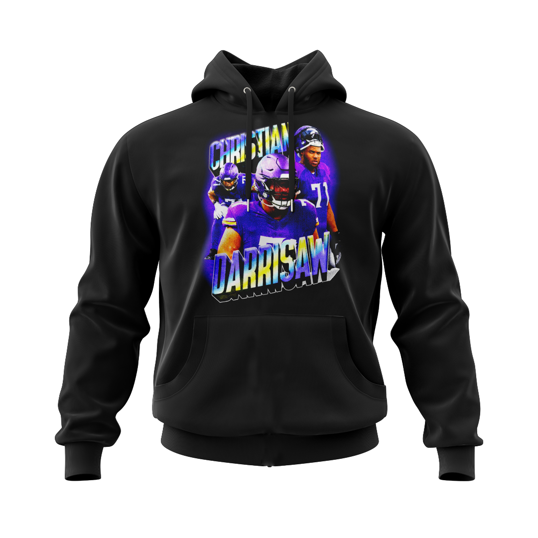 Vintage Christian Darrisaw Men Hoodie