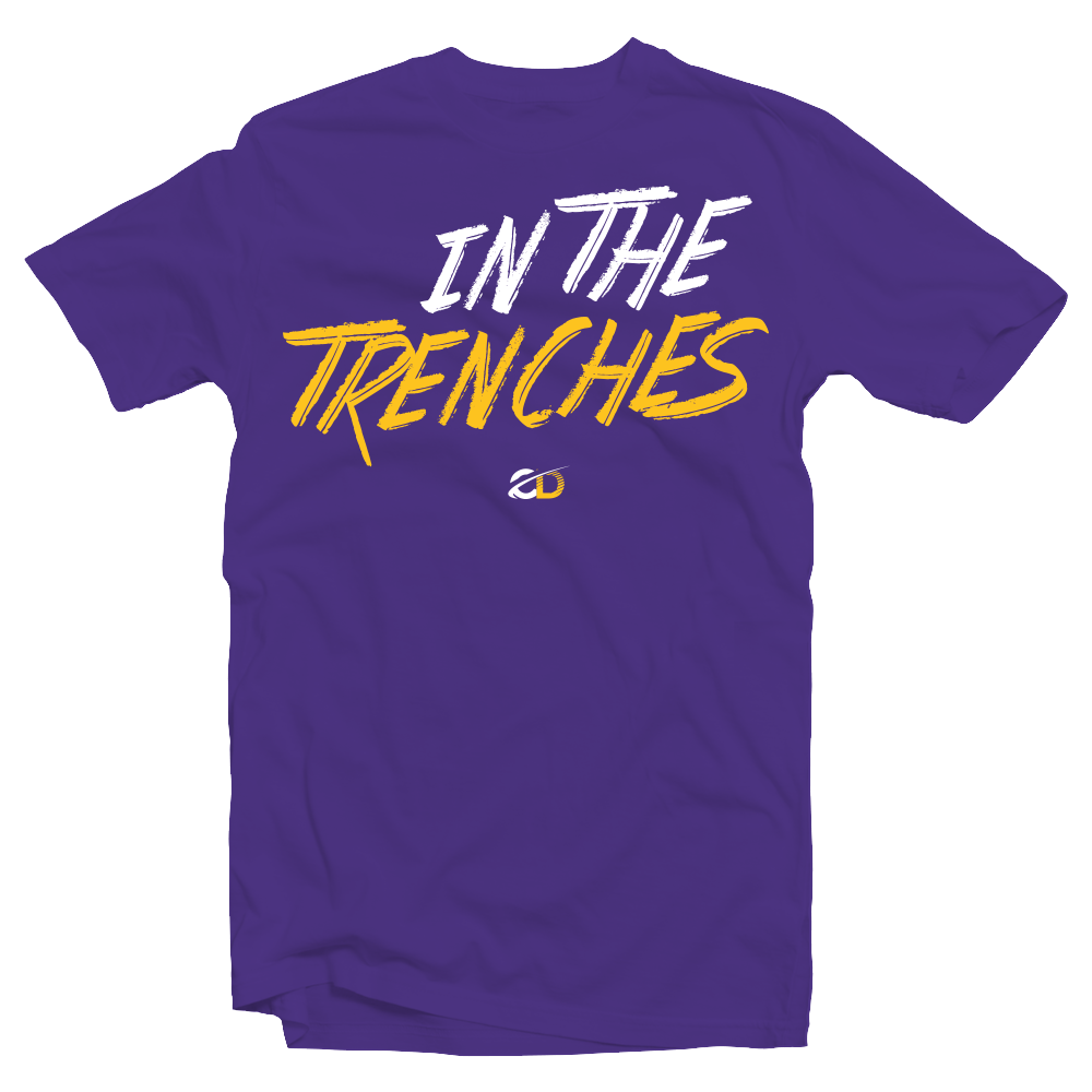 In the Trenches Purple Men Shirt