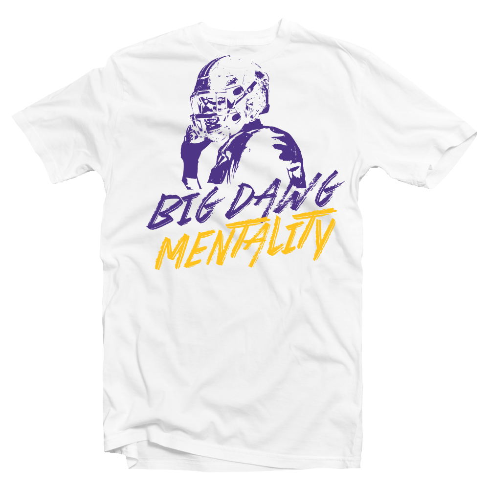Big Dawg Mentality Purple Men Shirt