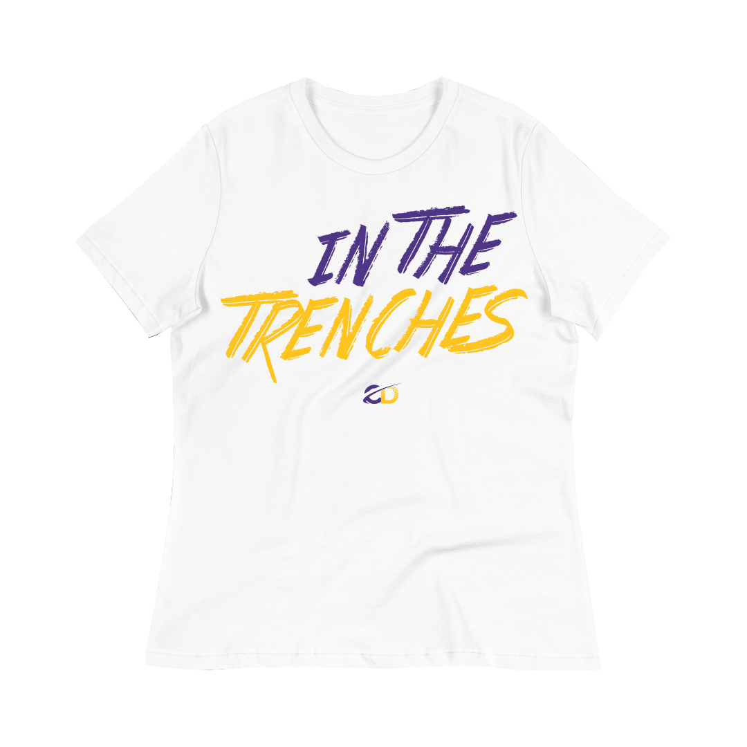 In the Trenches Purple Women Shirt