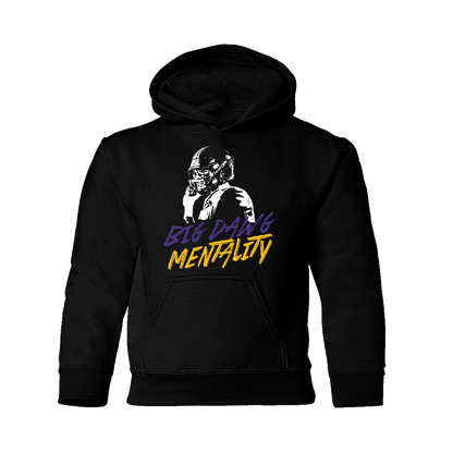 Big Dawg Mentality Kid Purple Hoodie
