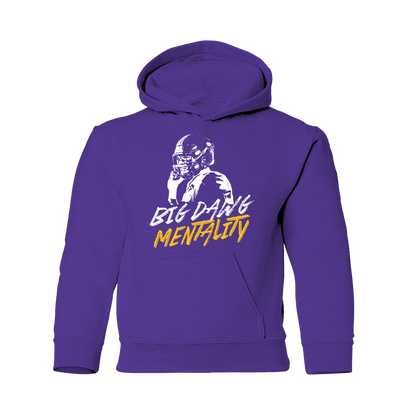 Big Dawg Mentality Kid Purple Hoodie