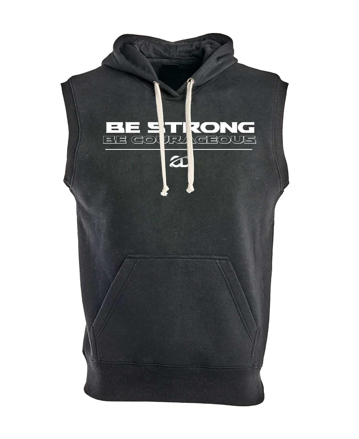 Black Strong & Courageous Hoodie