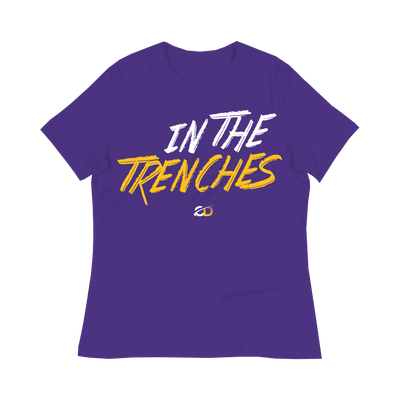 In the Trenches Purple Women Shirt