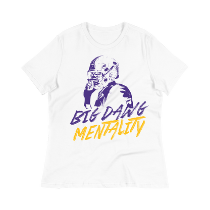 Big Dawg Mentality Women Purple Shirt