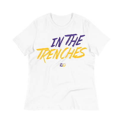 In the Trenches Purple Women Shirt